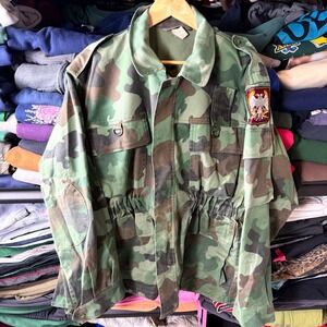 Jumko Vranje M93 Yugoslavian Serbian Military Woodland Camo Field Jacket 2000